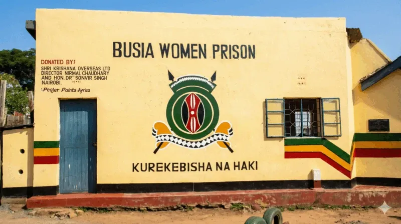 Busia Women Prison building repainted with support from SKL