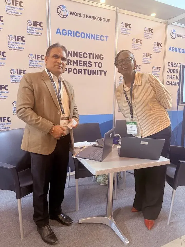 Dr. Sonvir Singh Chaudhary representing SKL at the IFEX Flowers Show, Oshwal Centre Nairobi - 5
