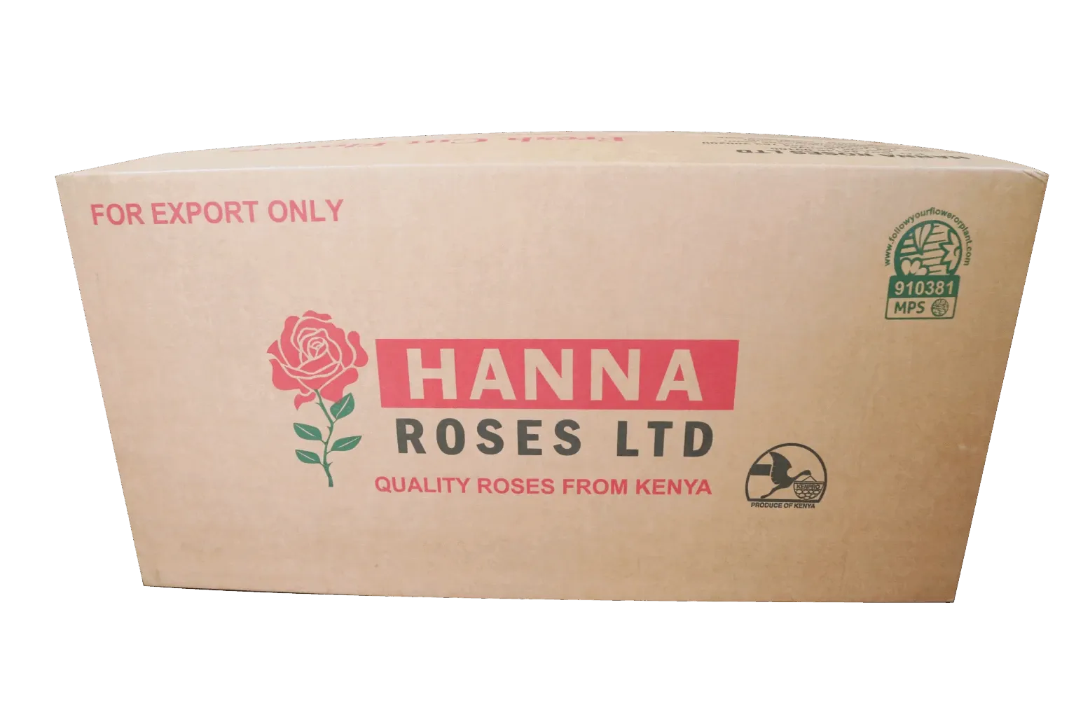 Telescopic Flower Boxes - Corrugated packaging solution manufactured by SKL in Kenya